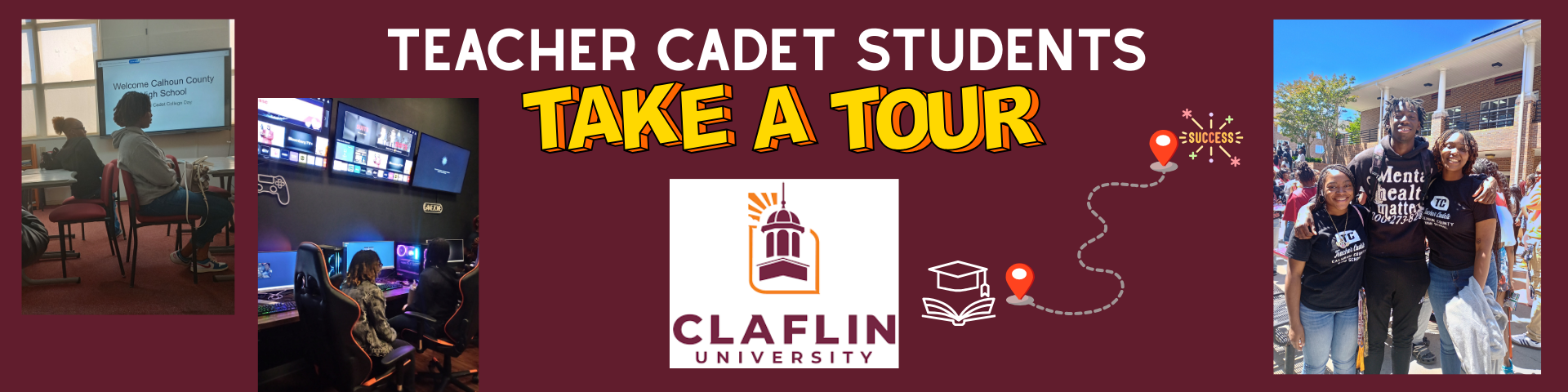 Teacher Cadets Tour Claflin University
