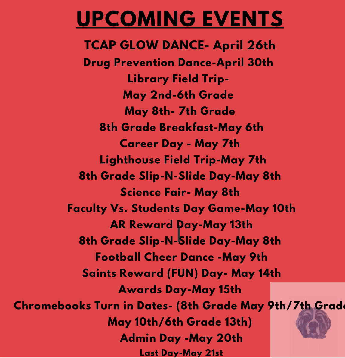Upcoming Events at DMS