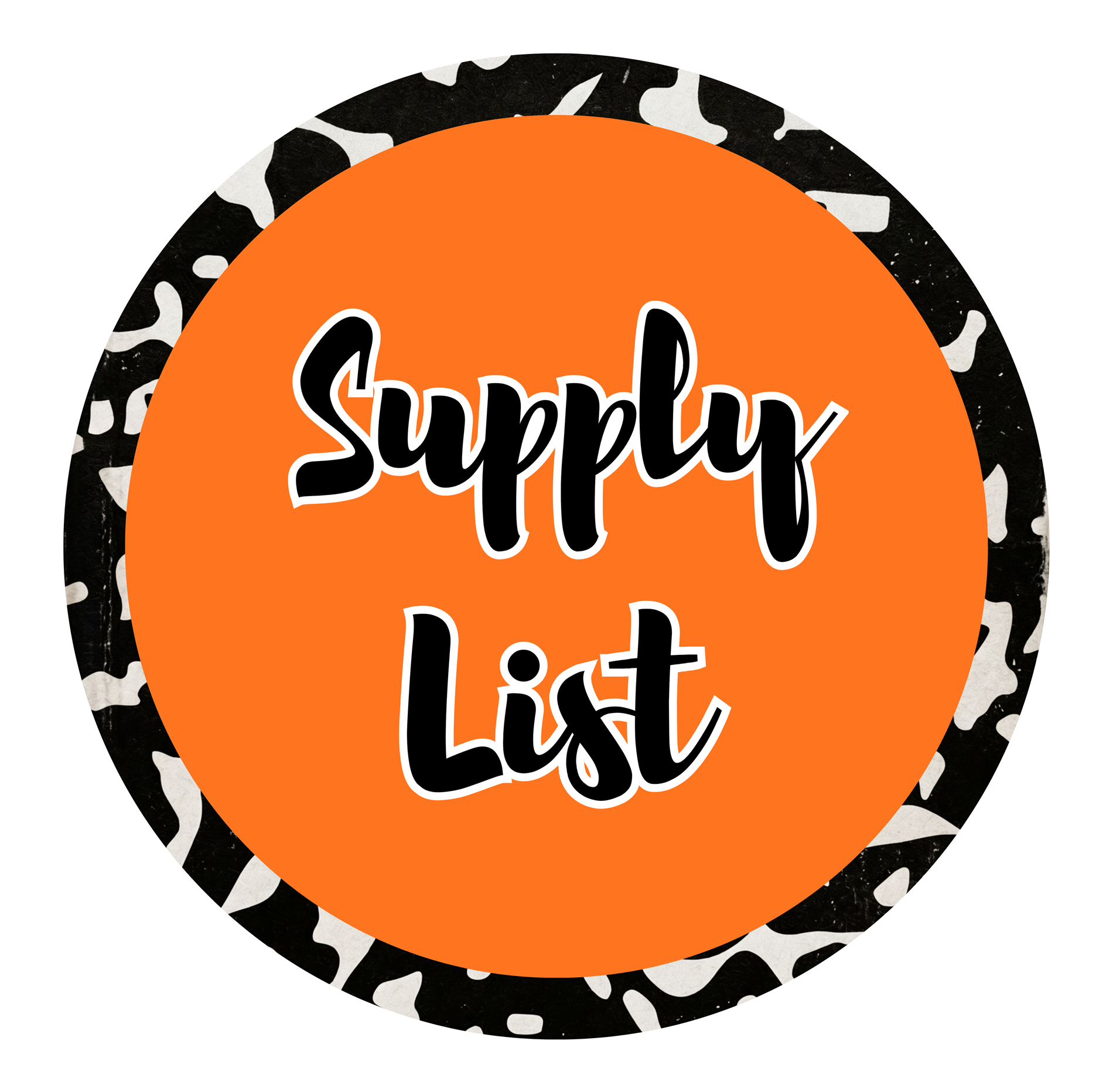 supply list supply list