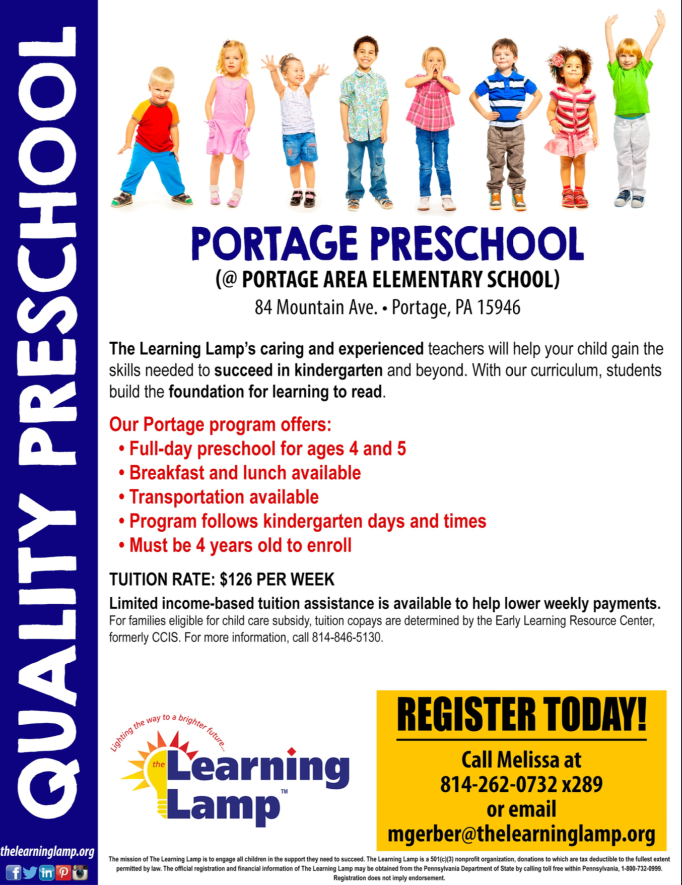 Pre-school Flyer