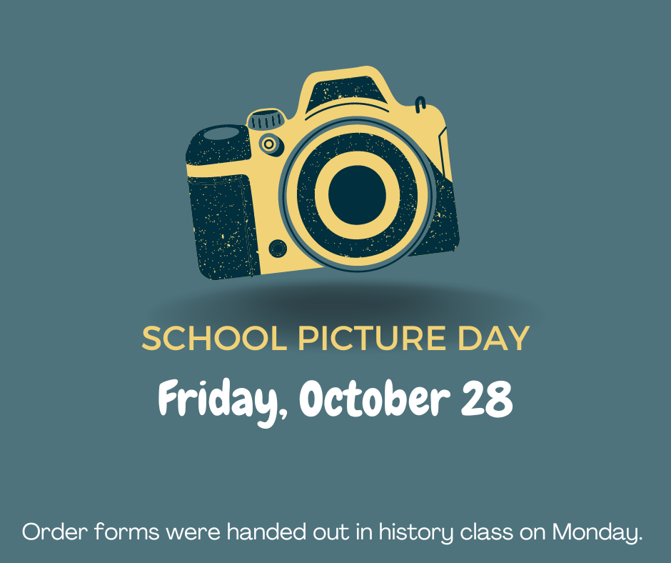 Picture Day Friday, October 28th 