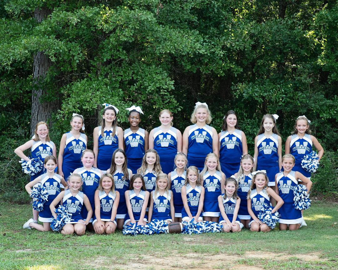 2024 Pee Wee Cheerleaders