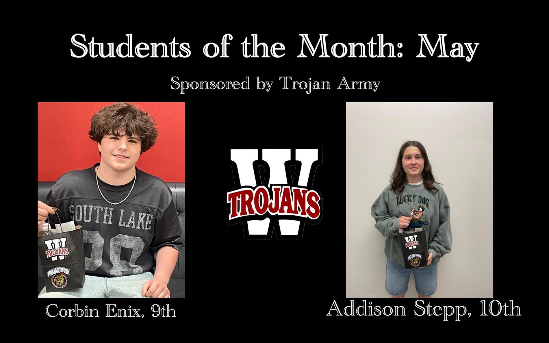 Corbin Enix, Addison Stepp