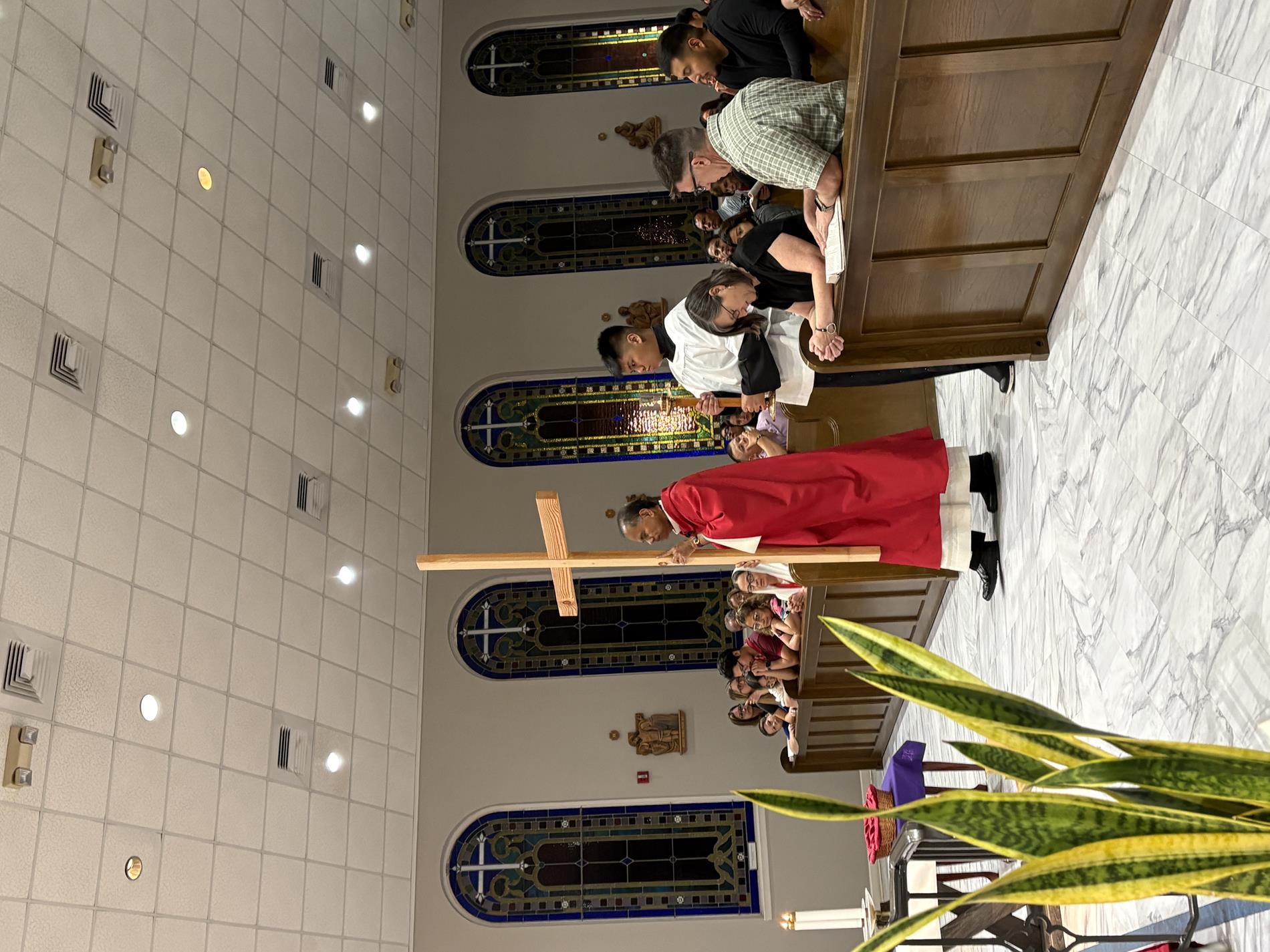 Procession with the cross