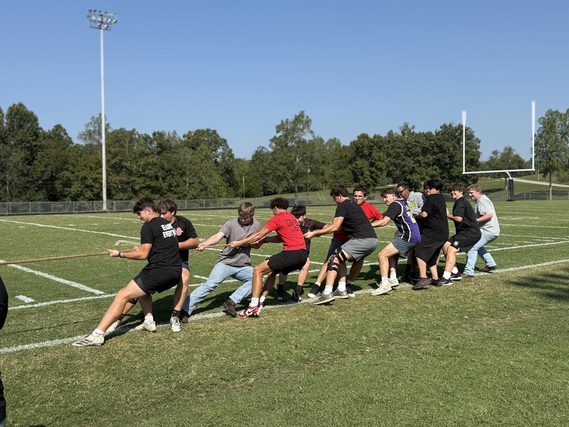 Senior Boys Tug of War 