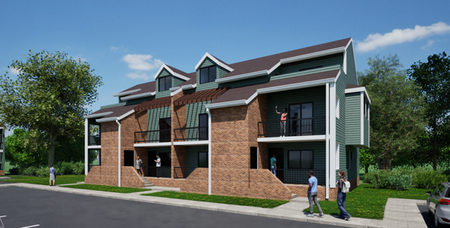 Garden Court Rendering
