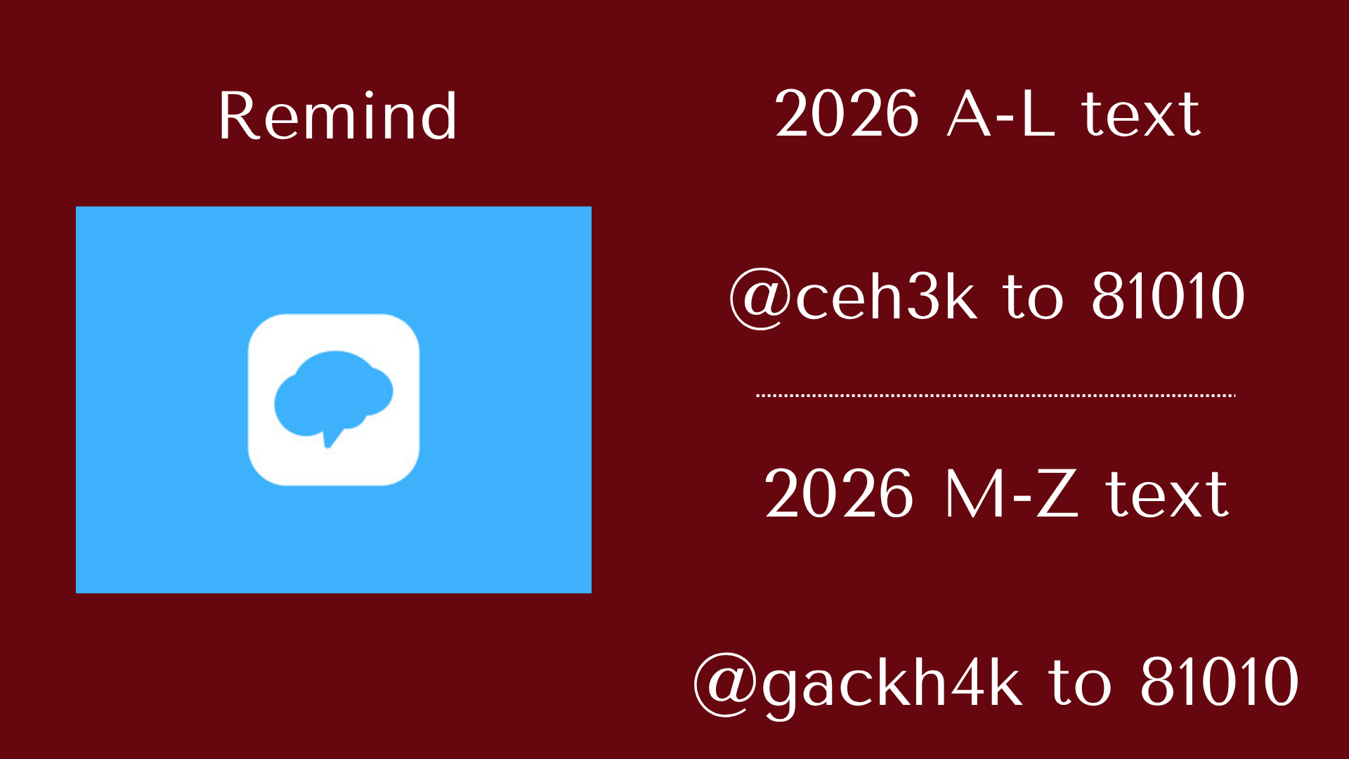 Senior Parent Meeting