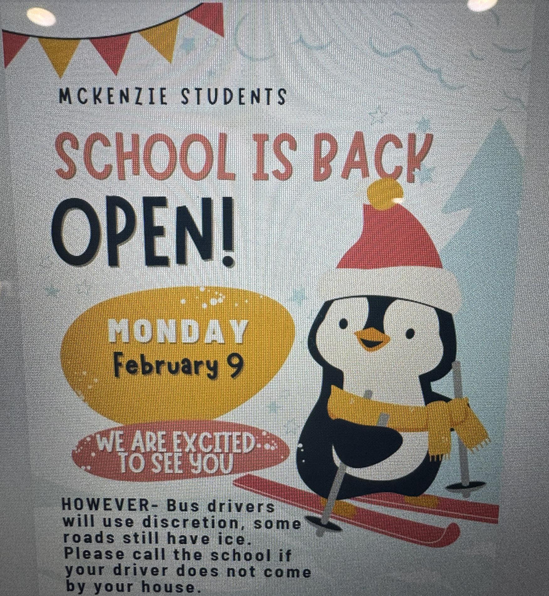 Going back to school