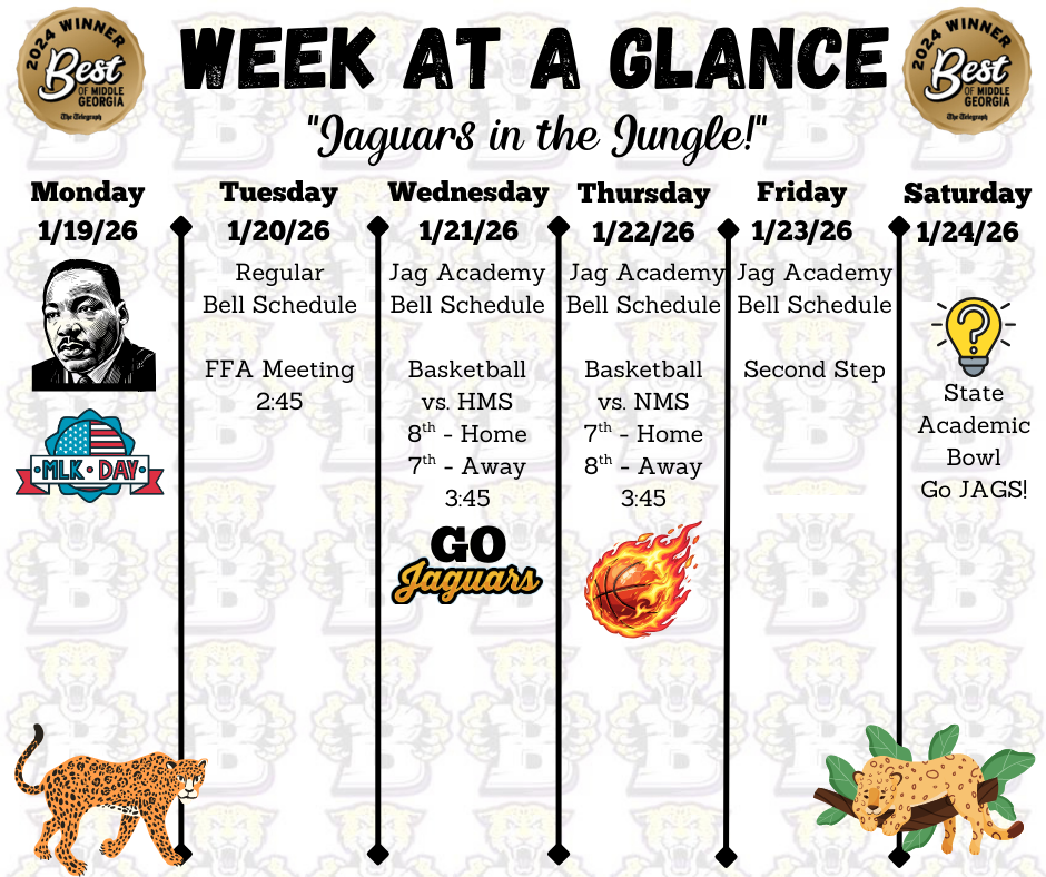 Week at a glance