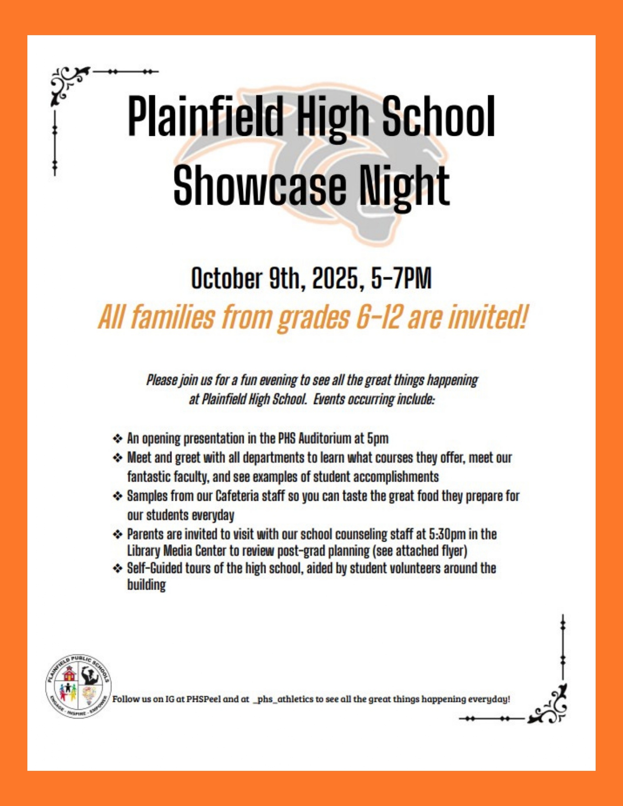 Plainfield High School Showcase