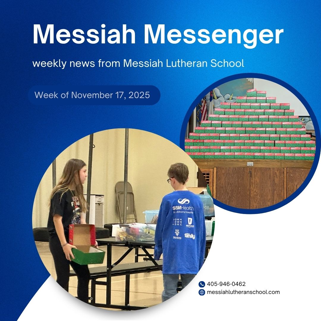 Messiah Messenger for the week of November 17, 2025