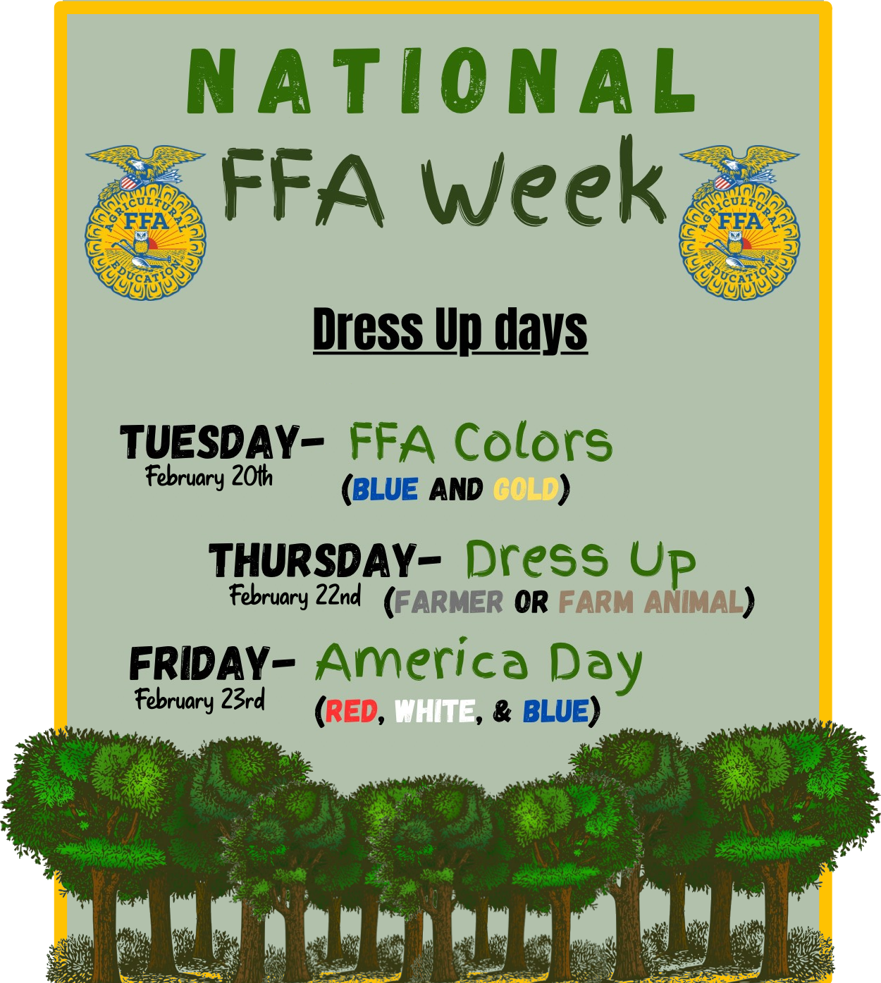 National FFA Week