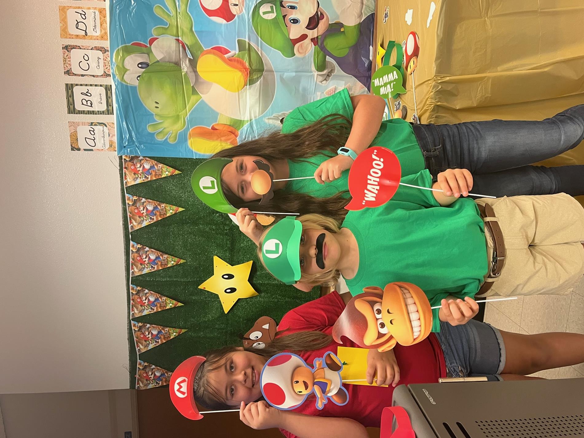 Mario Day fun for 3rd grade students.