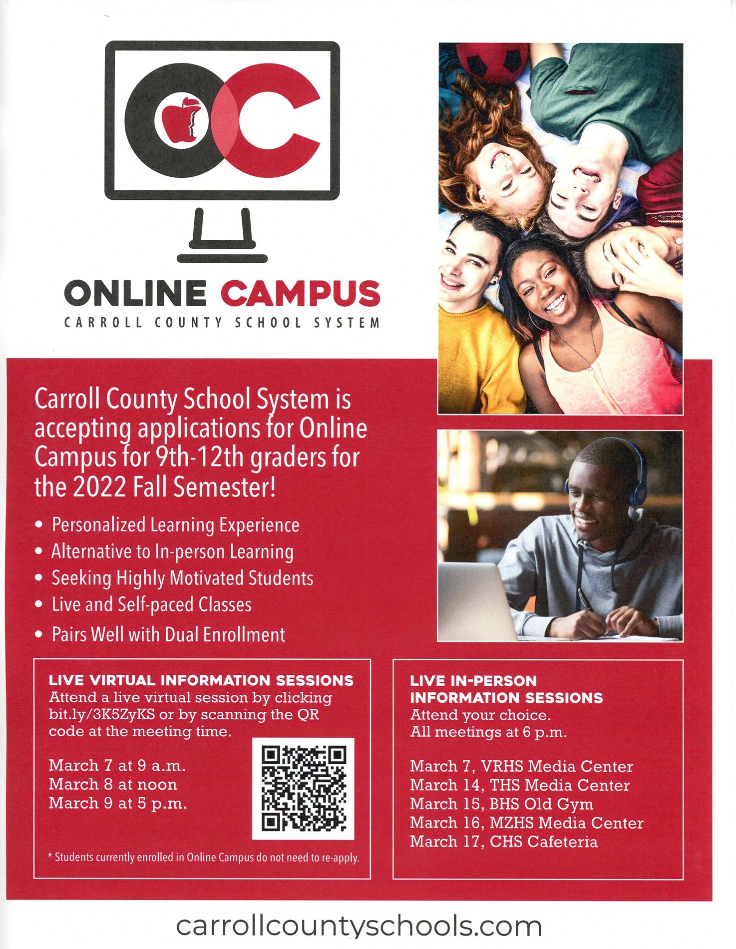 CCS Online Campus Flyer