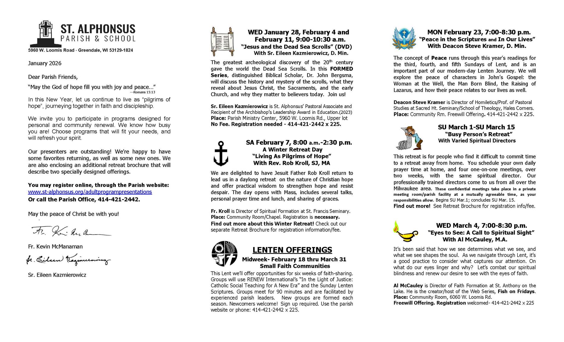 Adult Programs Page 1