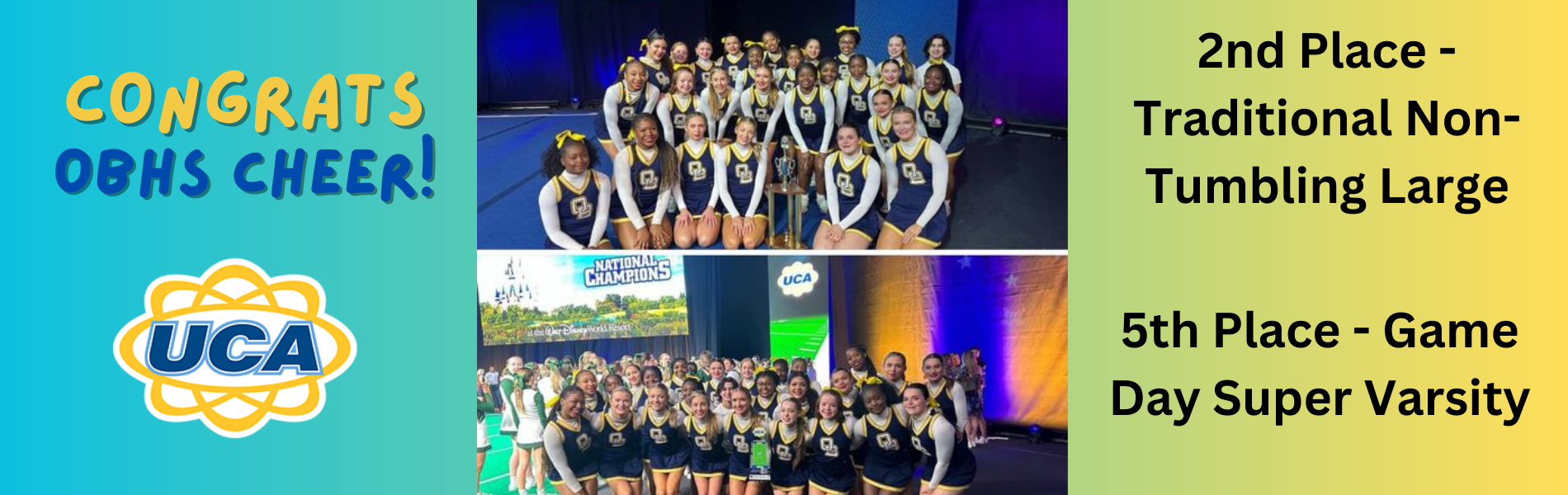 OBHS Cheer brings home success from UCA Nationals