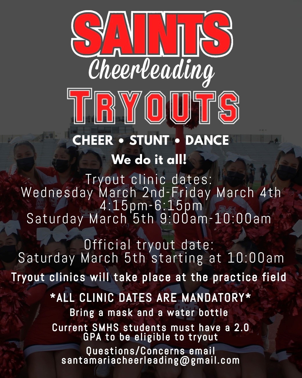 Cheer Tryouts 