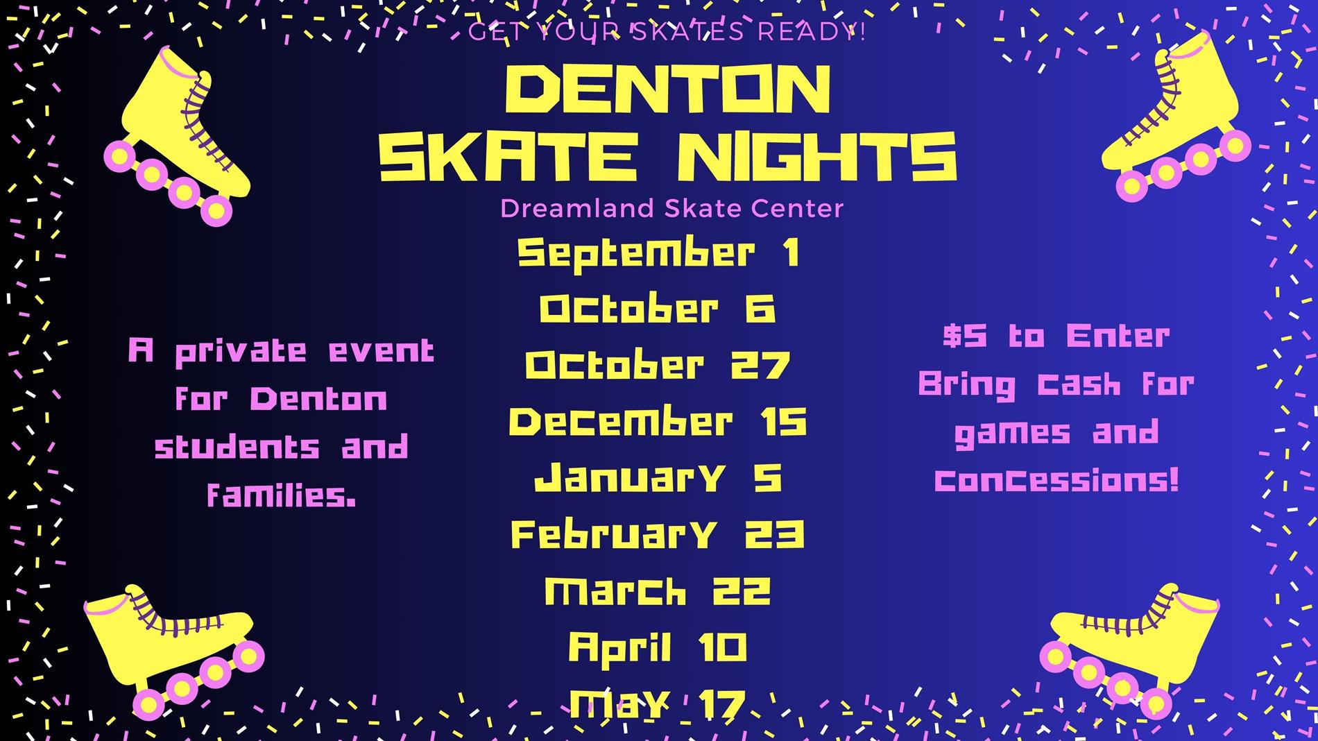 Denton Skate Nights