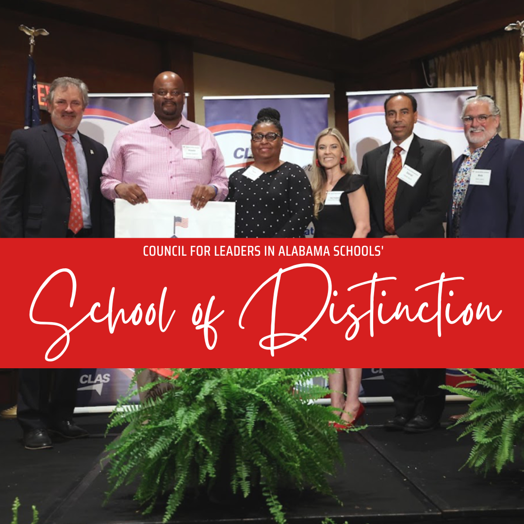 PIS Principal and District Administrators Accept School of Distinction Award