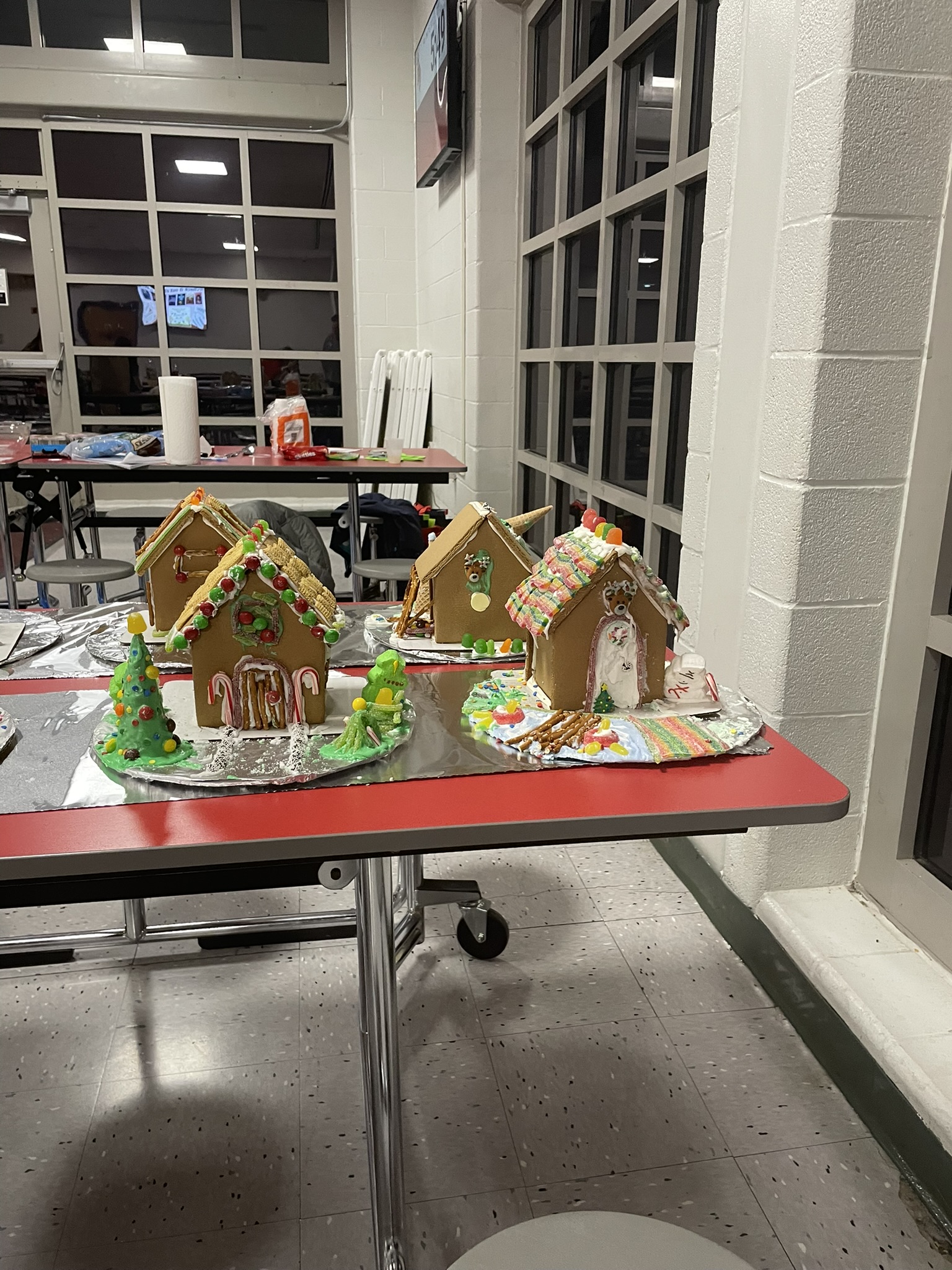 Gingerbread House Construction 