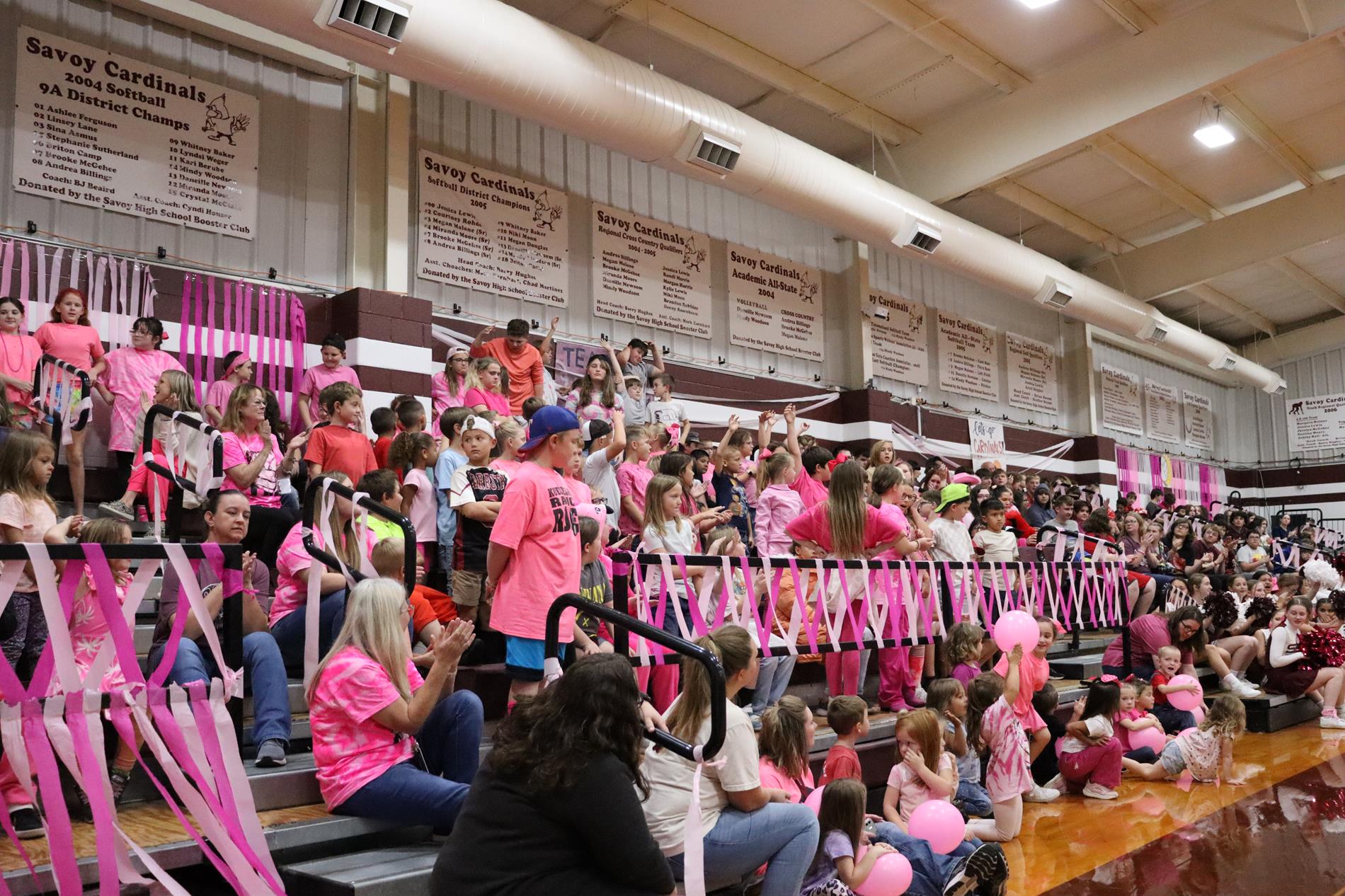 Pink Out Pep Rally