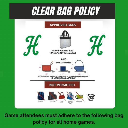 Clear Bag Policy