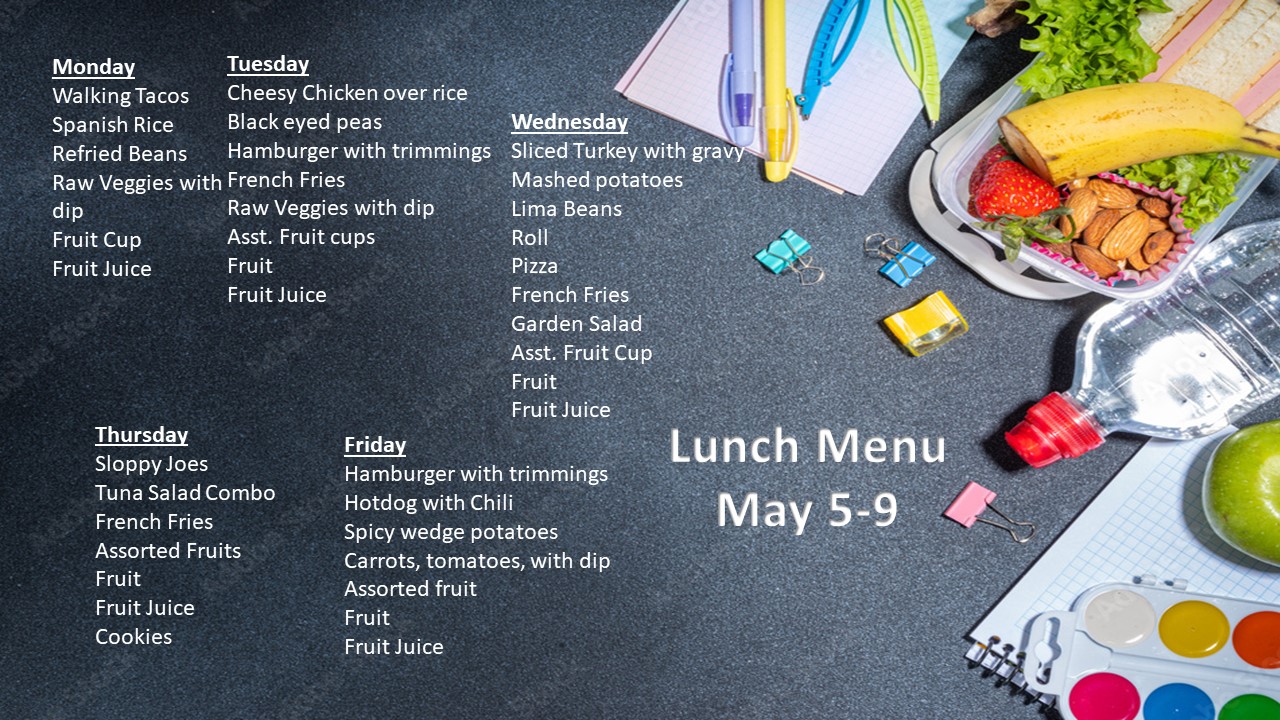 Lunch Menu