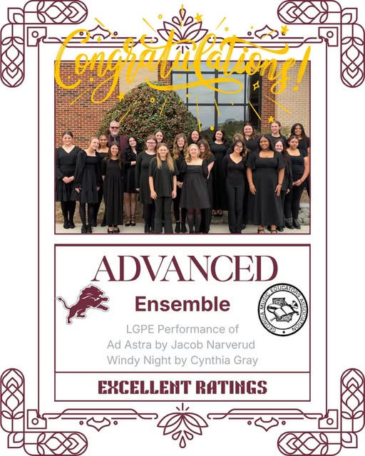 chorus ensemble students