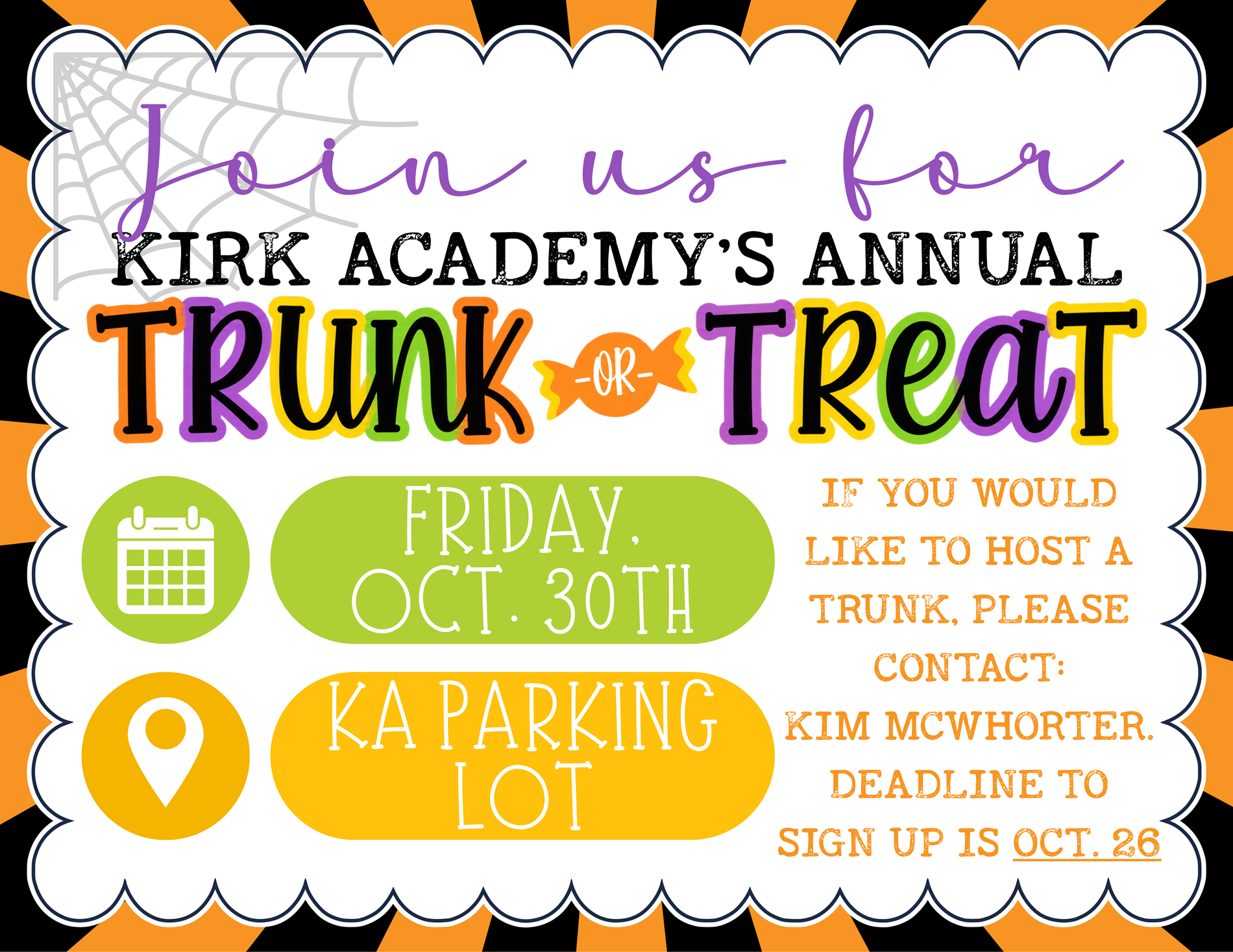 trunk or treat