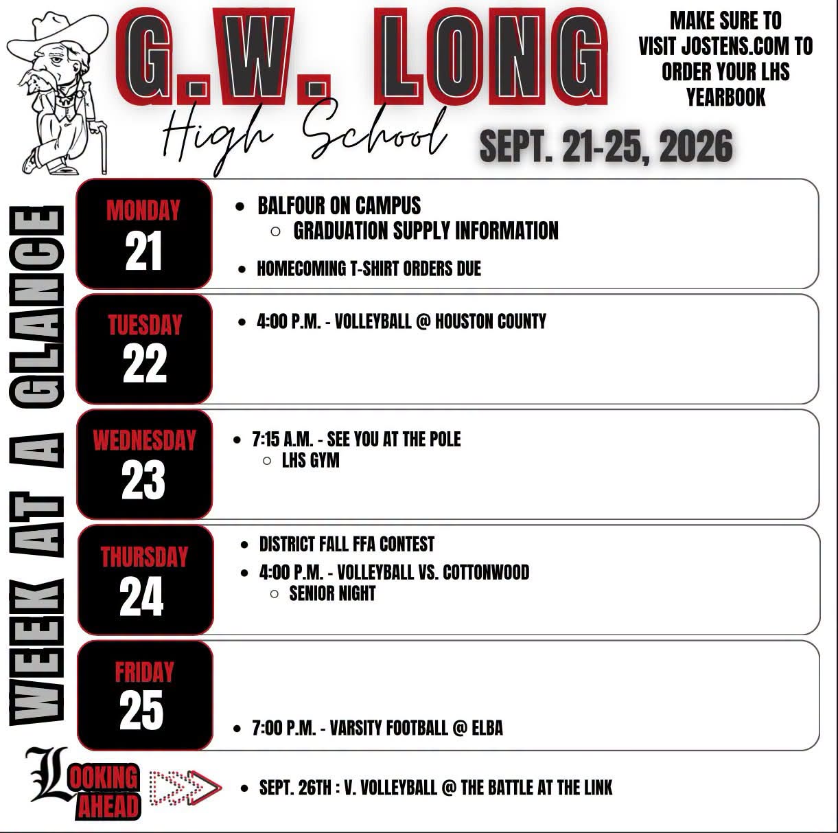 Week at a Glance