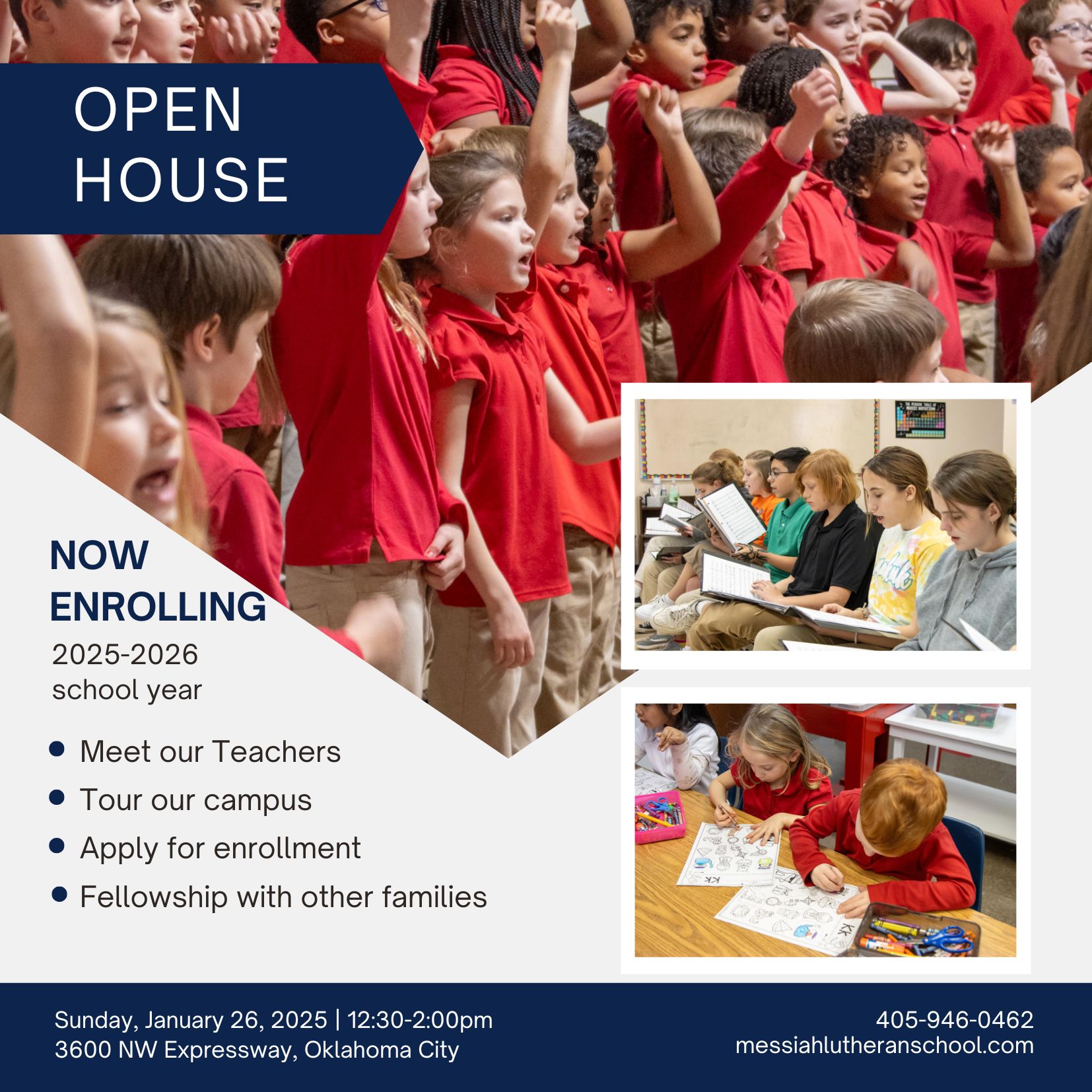 2025 Open House information