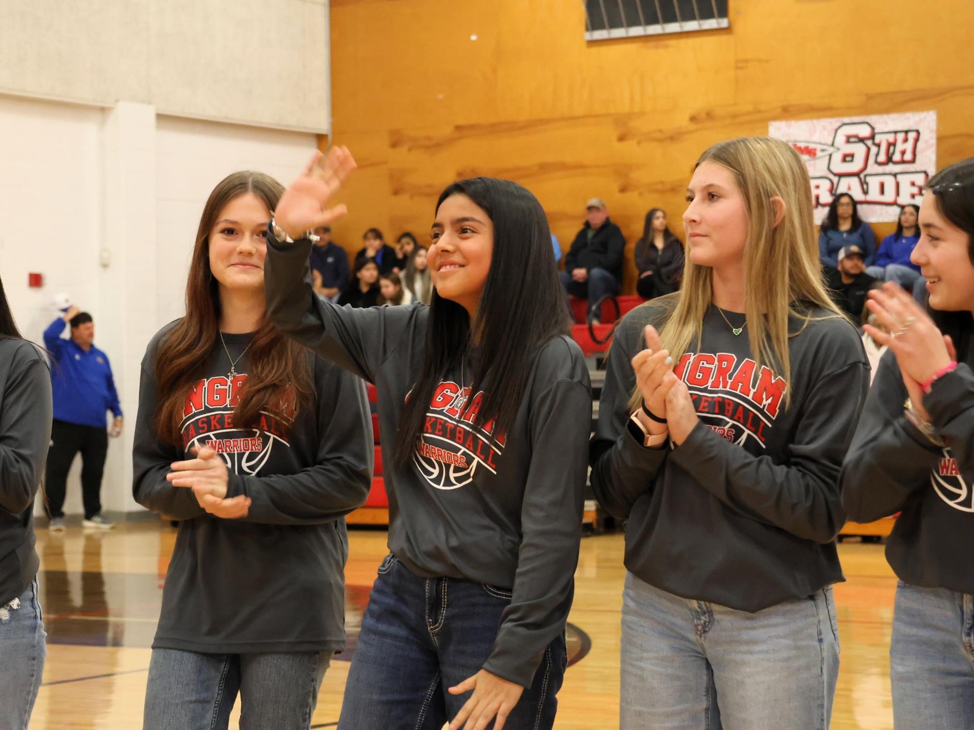 Middle School Recognition - Halftime 1.16.26