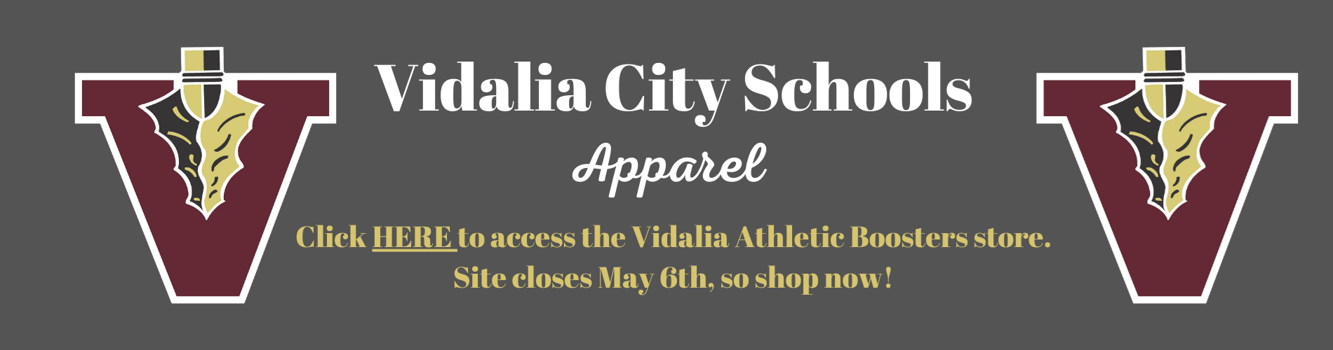 Vidalia Athletic Boosters Store