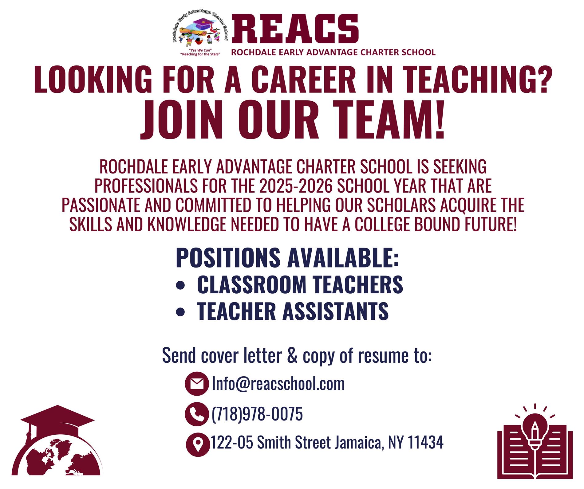 REACS Careers
