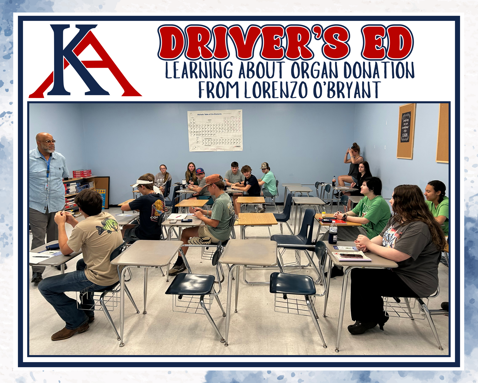 Driver's Ed Learning About Organ Donation