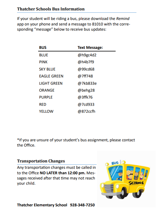 TES Bus Info