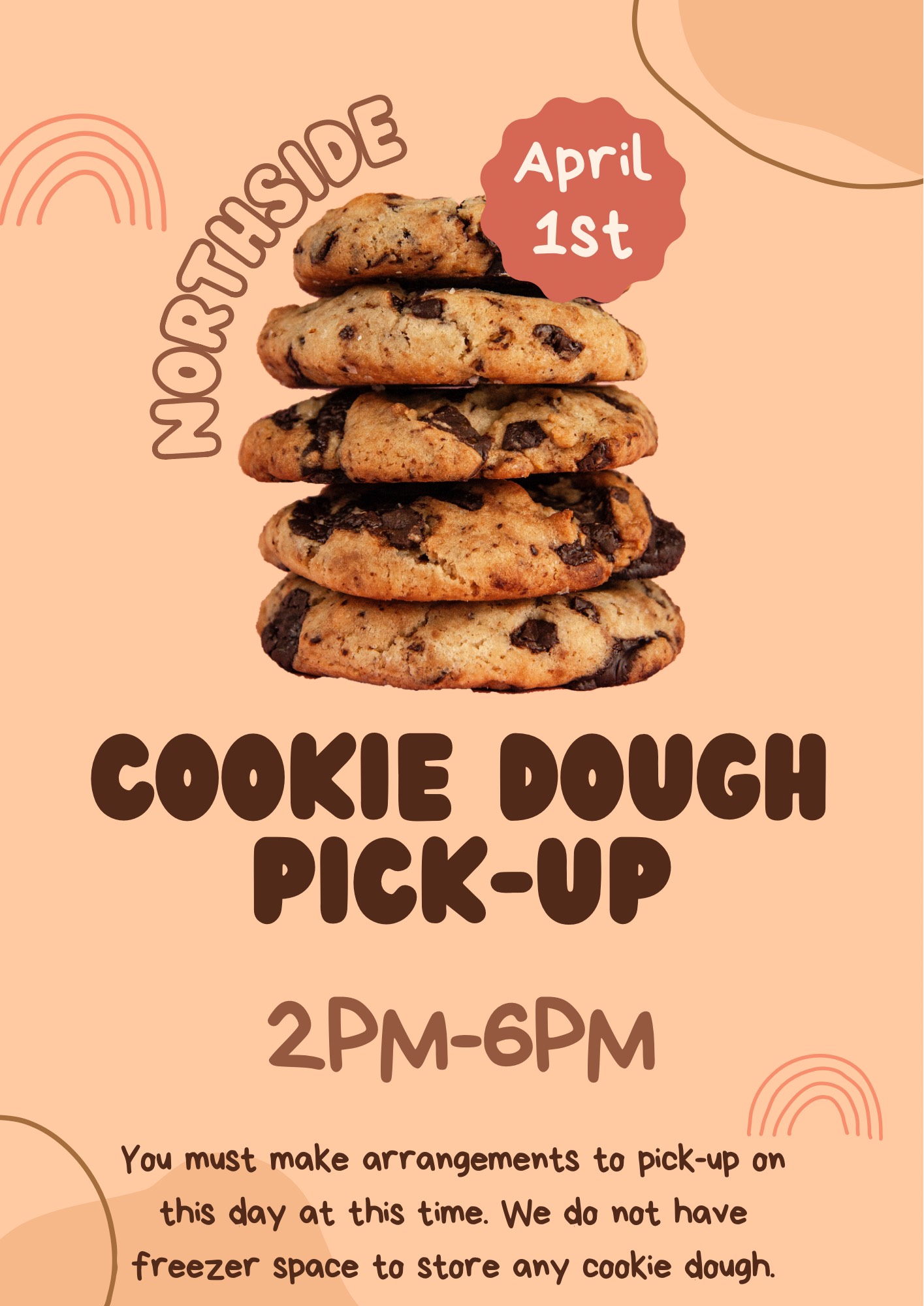 NES Cookie Dough pickup April 1st