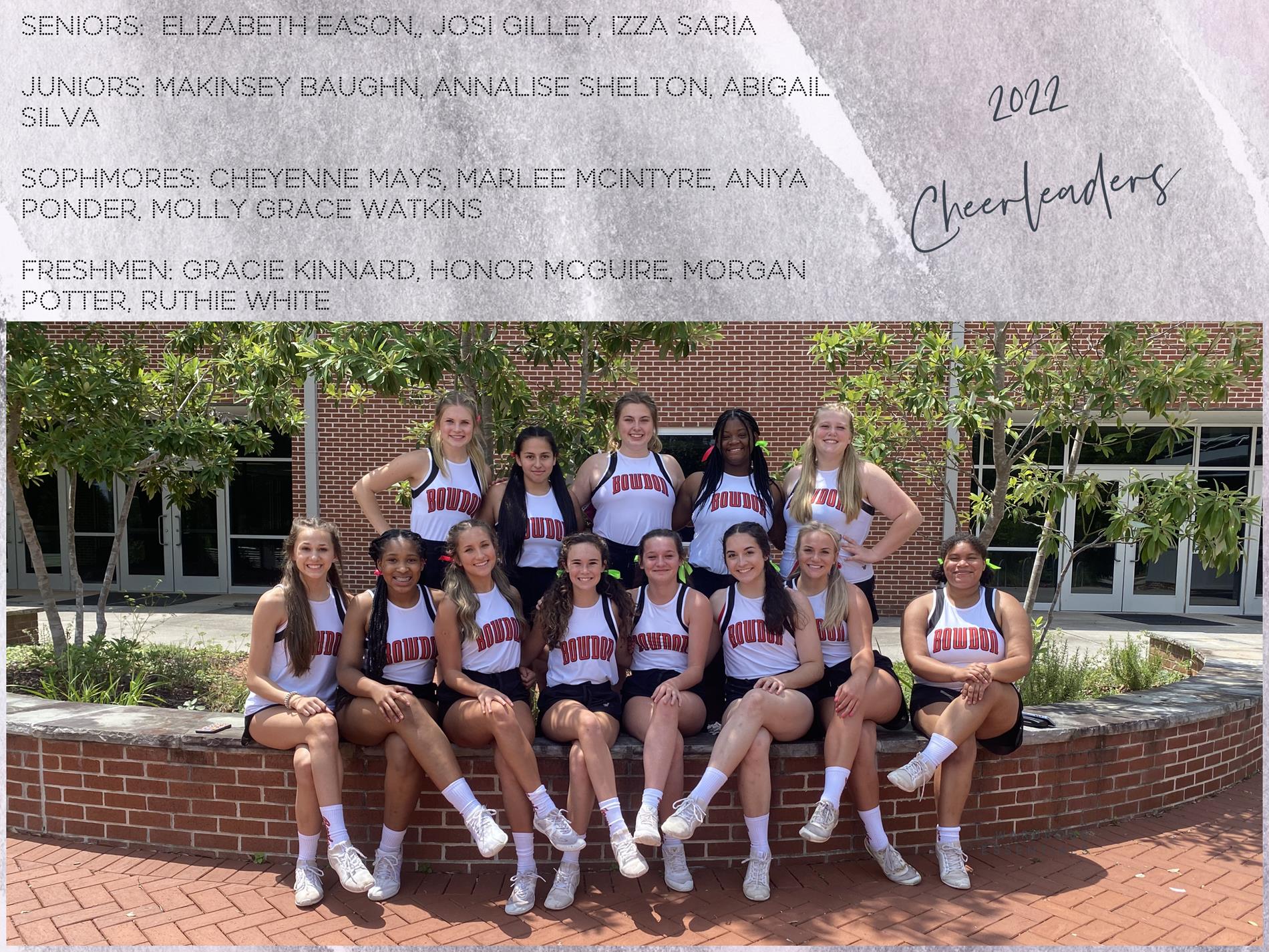 cheerleader roster
