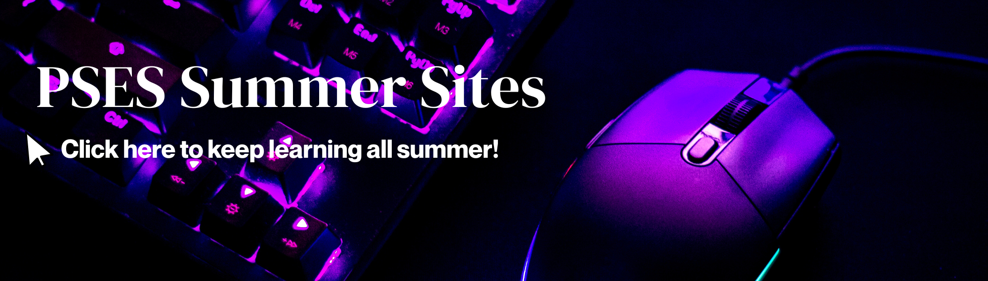 Summer Sites for Learning