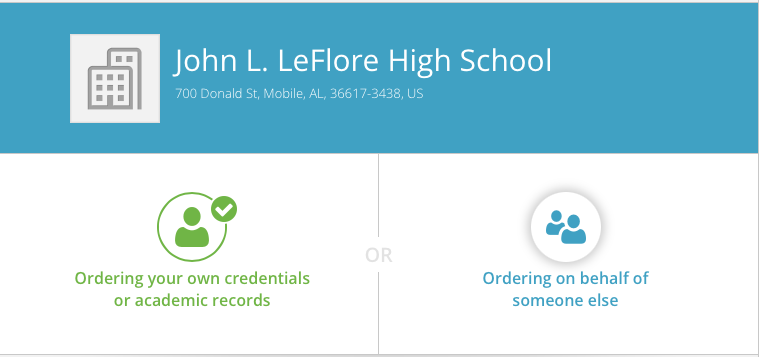 John L. LeFlore Parchment Account