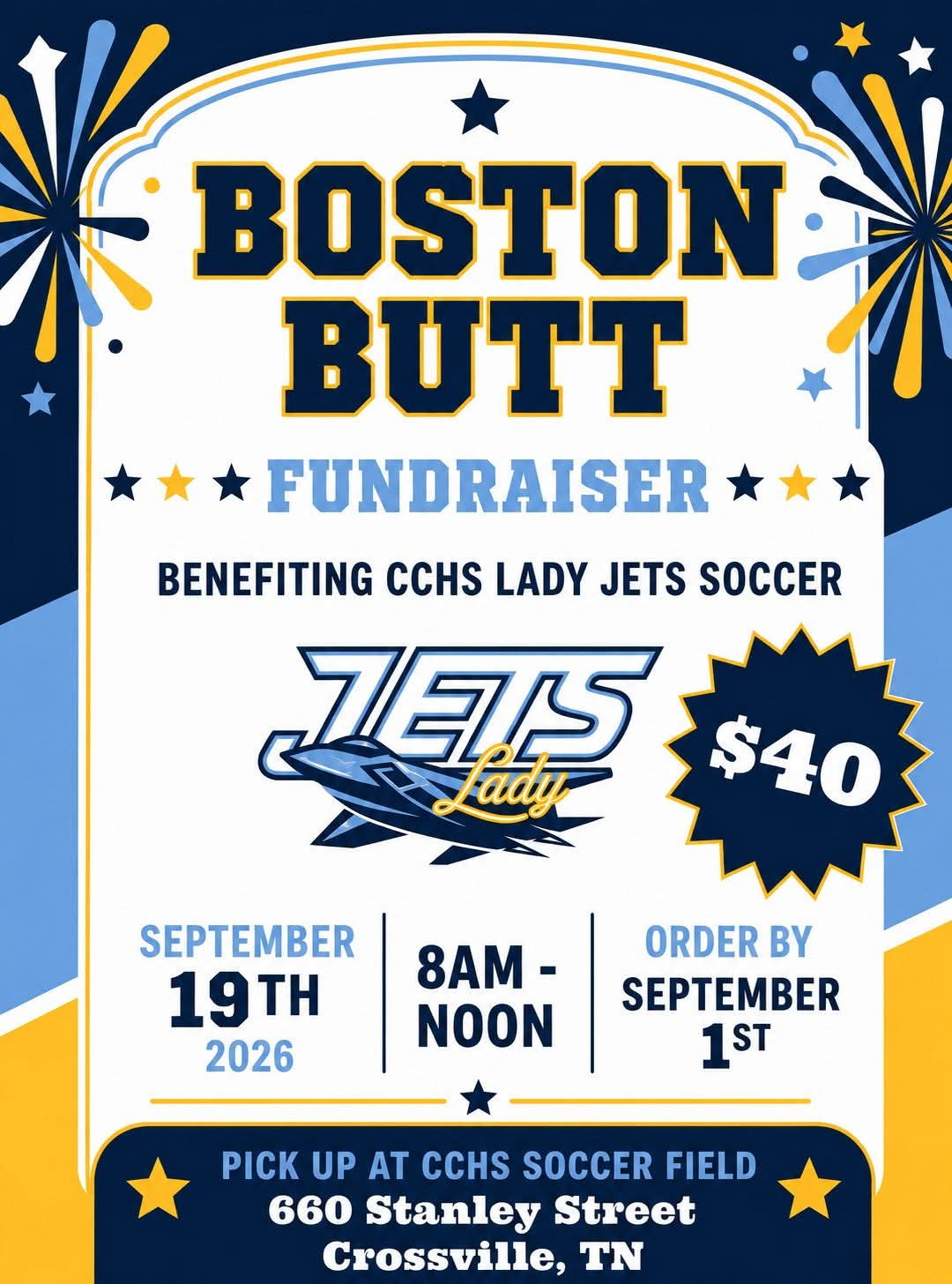 Boston Butt Fundraiser