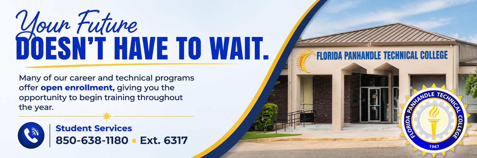 Banner for Admissions