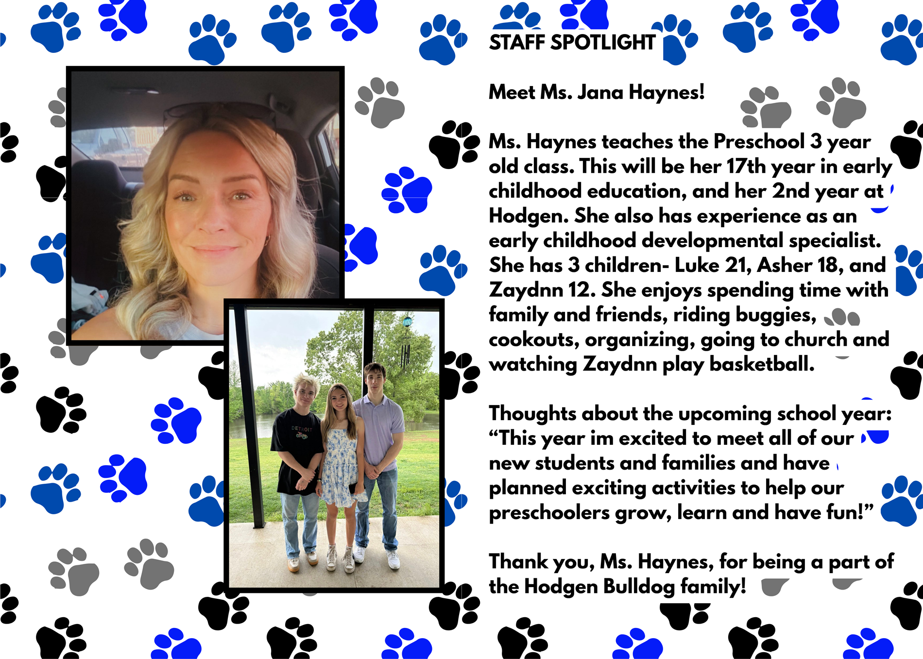staff spotlights