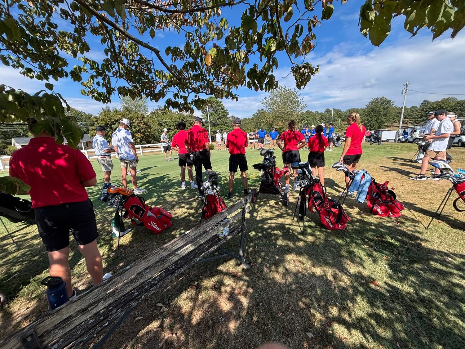 Golf Teams getting ready to compete