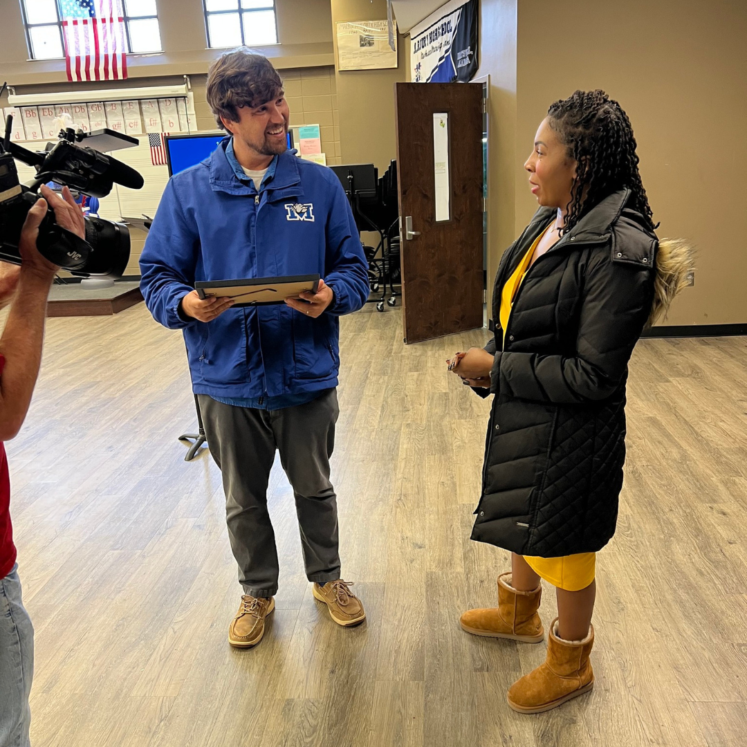 Brett Johnson Receives WSFA Class Act Award 