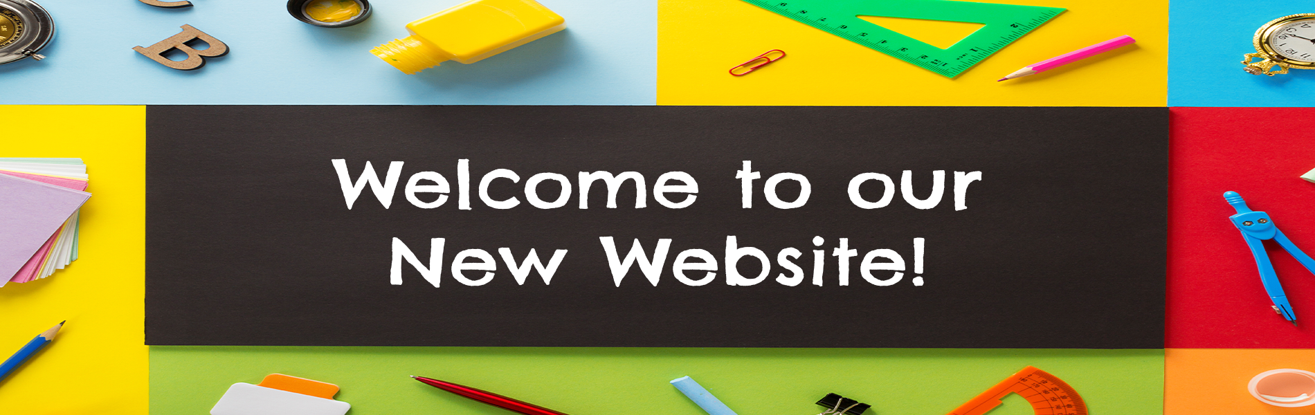 Welcome to Our New Website