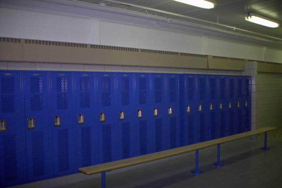 locker room lockers