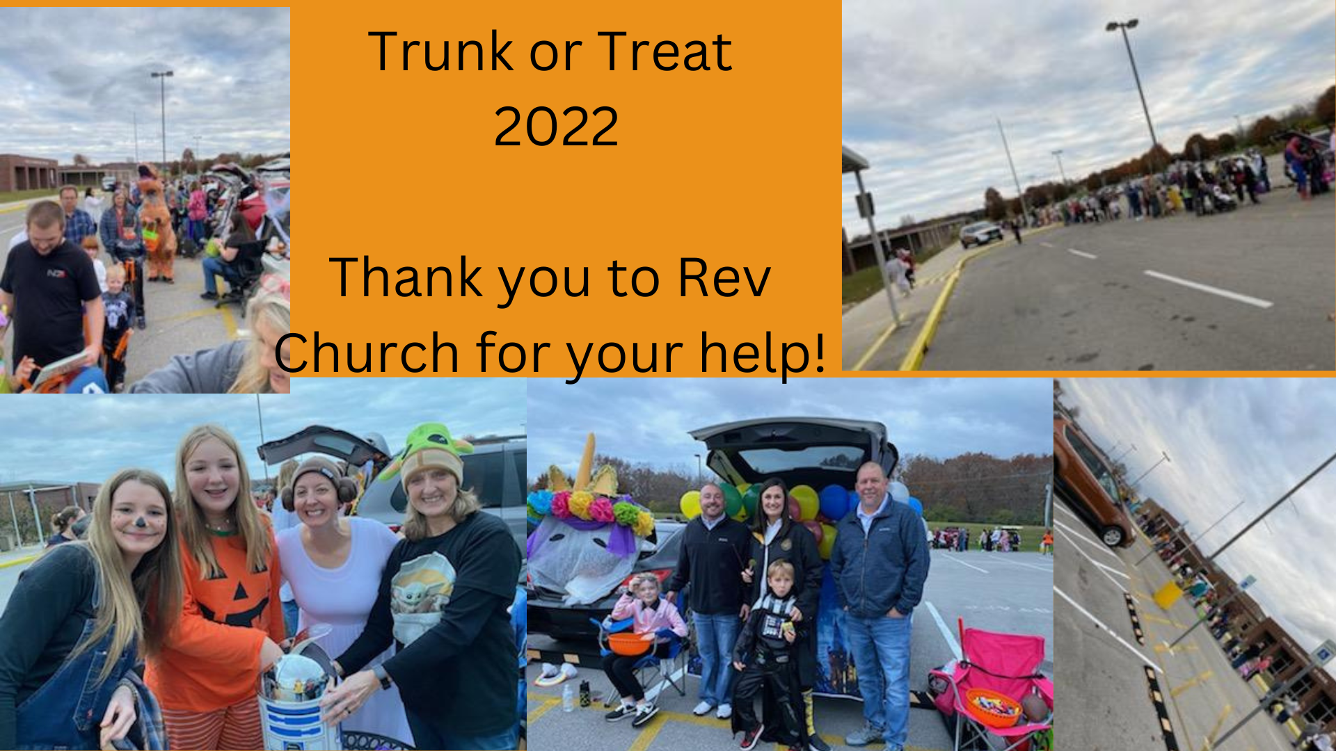 Photos of Stone Elementary Trunk or Treat 2022