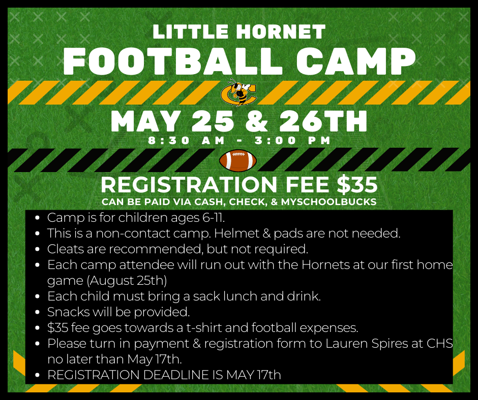 Little Hornet Football Camp