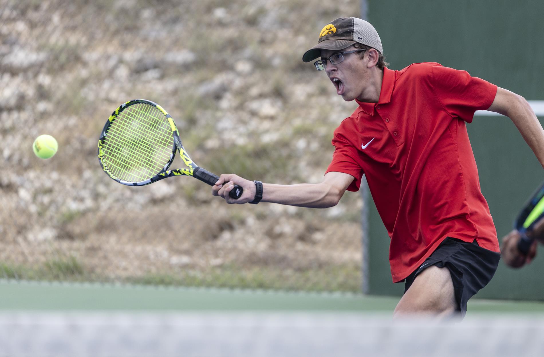 Ingram Tom Moore team tennis vs. Canyon Lake on Sept. 4, 2024